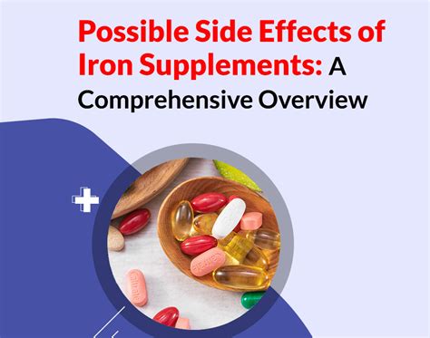What are the side effects of ferrous sulfate Iron supplements can. . Iron supplement withdrawal symptoms